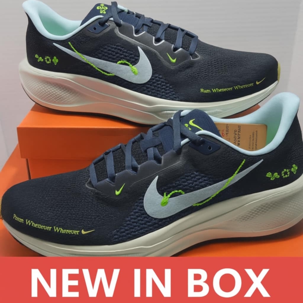 Nike Air Zoom Winflo 9 Premium Mens Running Shoes Brethable Trainers Sz 12 NEW